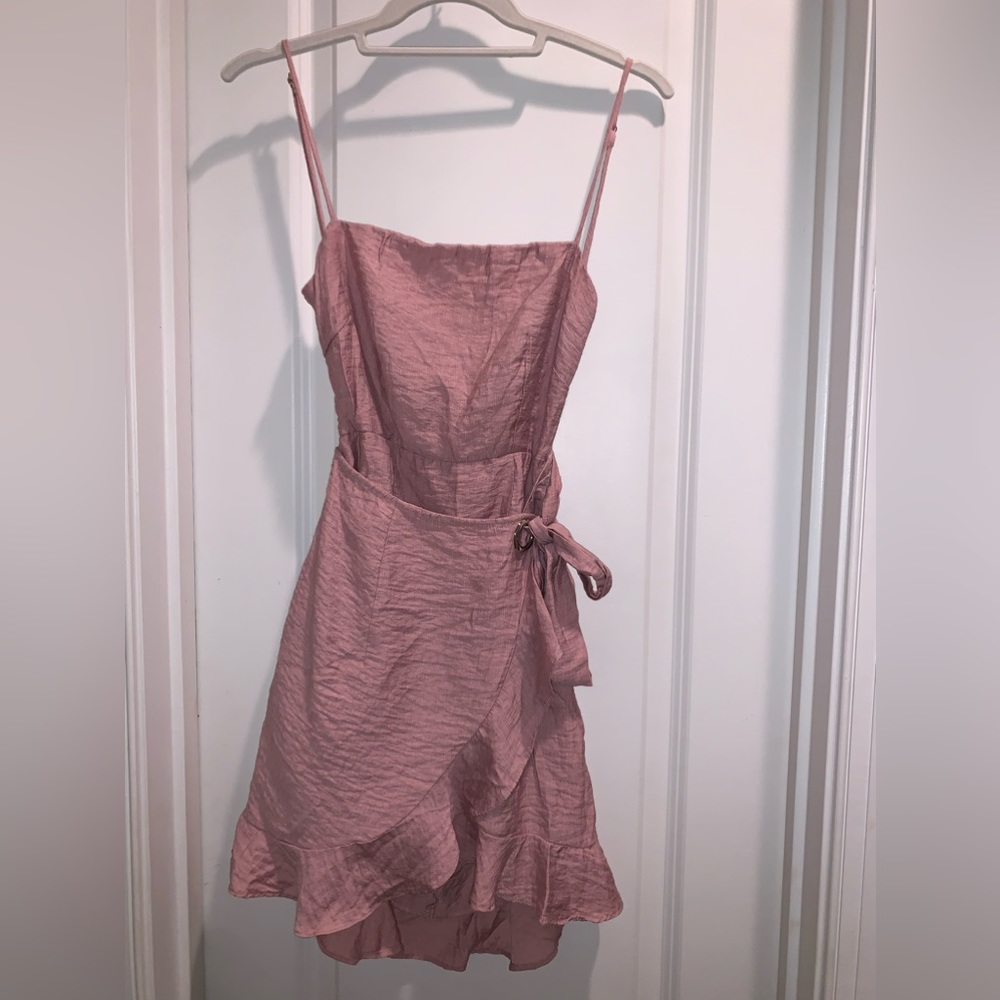 Purple selfie Leslie sun dress